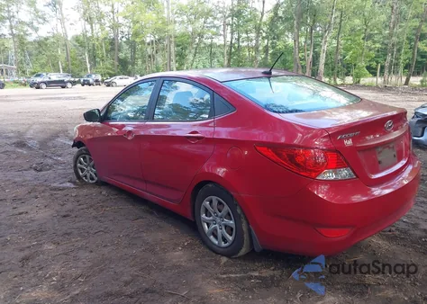 2013 Hyundai Accent Gls из США, поврежденный, VIN KMHCT4AE4DU312287